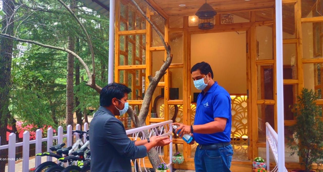 Aamod At Shoghi Luxury Cottage Resort Shimla Esterno foto